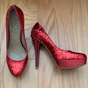 Glitter and Studded Stiletto